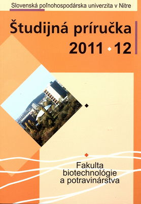 Študijná príručka 2011/2012 /