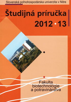 Študijná príručka 2012/2013 /