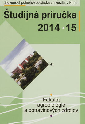 Študijná príručka 2014-2015 /