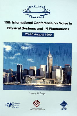 15th international conference on noise in physical systems and 1/f fluctuations : 23-26 August 1999 /