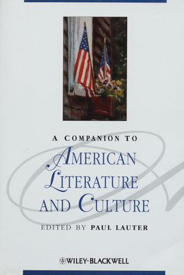 A companion to American literature and culture /