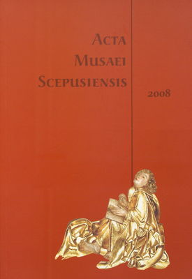 Acta Musaei Scepusiensis 2008 /
