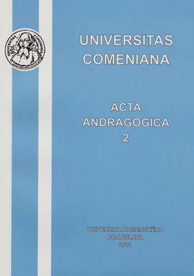 Acta andragogica 2. Ročník 2 /