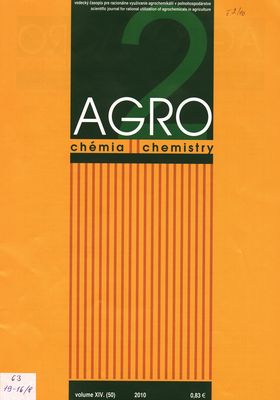 Agrochémia : vedecký časopis pre racionálne využívanie agrochemikálií v poľnohospodárstve.