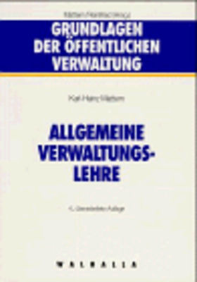 Allgemeine Verwaltungslehre /