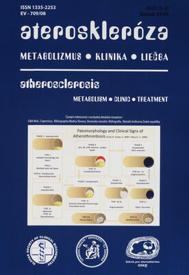 Ateroskleróza : metabolizmus, klinika a liečba.