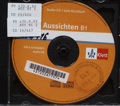 Aussichten B1 : Audio-CD 1 von 2 CDs zum Kursbuch