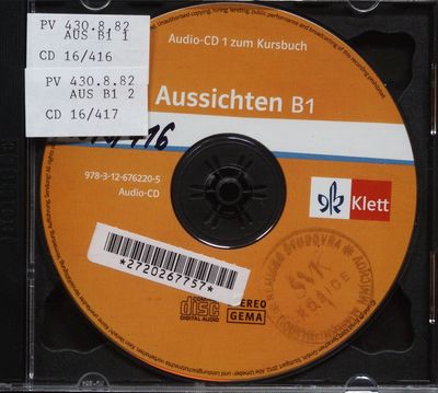 Aussichten B1 : Audio-CD 2 von 2 CDs zum Kursbuch