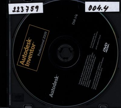 Autodesk Inventor. : Professional 2009. Disk 2/4