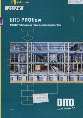 BITO PROflow - paletový dynamický regál najnovšej generácie.
