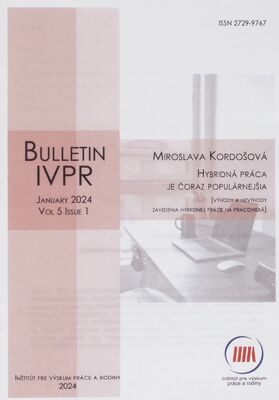 Bulletin IVPR.