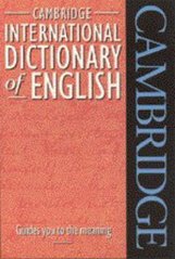 Cambridge international dictionary of English.