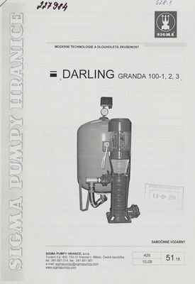 DARLING GRANDA 100-1, 2, 3.