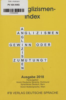 Der Anglizismen-Index /