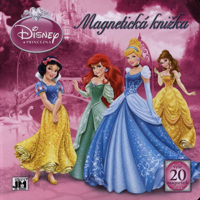 Disney princezná magnetická knižka : vyše 20 magnetiek.