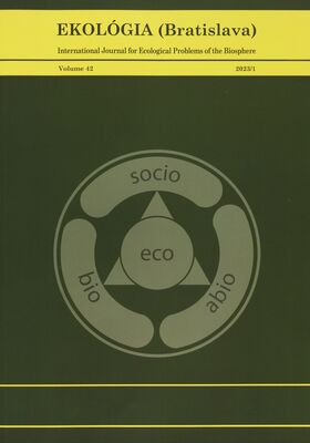 Ekológia : international journal for ecological problems of the biosphere.