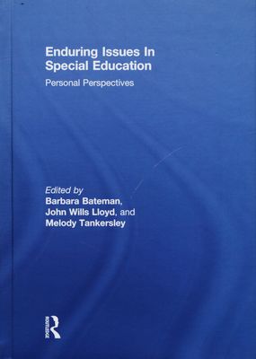 Enduring issues in special education : personal perspectives /