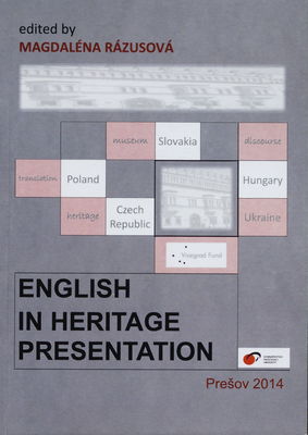 English in heritage presentation /