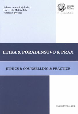 Etika & poradenstvo & prax /