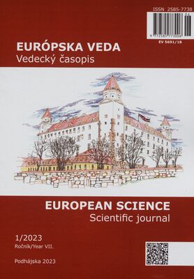 Európska veda : vedecký časopis.