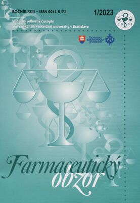 Farmaceutický obzor : vedecký odborný časopis Slovenskej zdravotníckej univerzity v Bratislave.
