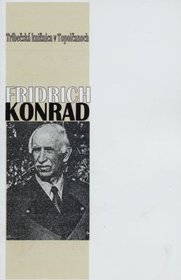 Fridrich Konrad 1900-1982 : personálna bibliografia /
