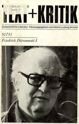 Friedrich Dürrenmatt I /