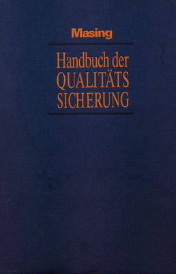 Hadbuch der Qualitätssicherung /