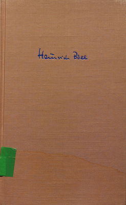 Heinrich Böll Werke. 1, 1974-1952 : Romane und Erzählungen /