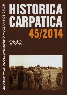 Historica Carpatica. 45/2014 /