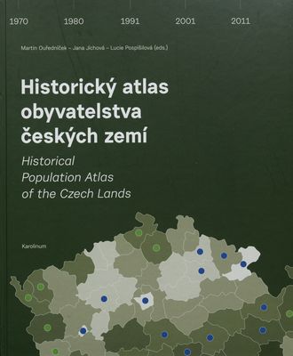 Historický atlas obyvatelstva českých zemí /