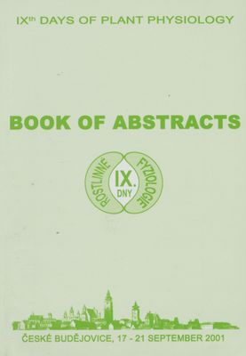 IXth days of plant physiology : book of abstracts.