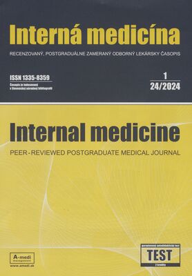 Interná medicína : recenzovaný, postgraduálne zameraný odborný lekársky časopis.