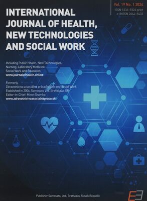 International journal of health, new technologies and social work.