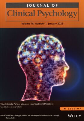 Journal of clinical psychology.