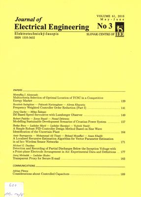Journal of electrical engineering /