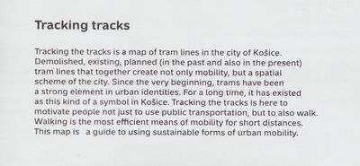 Kráčať koľaje = Tracking tracks /