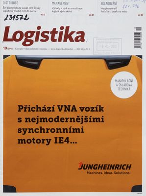 LOGISTIKA. : Časopis vydavateství Economia. 10/2015