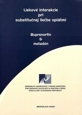Liekové interakcie pri substitučnej liečbe opiátmi : buprenofín & metadón /