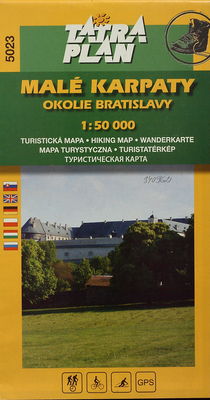 Malé Karpaty okolie Bratislavy : turistická mapa.