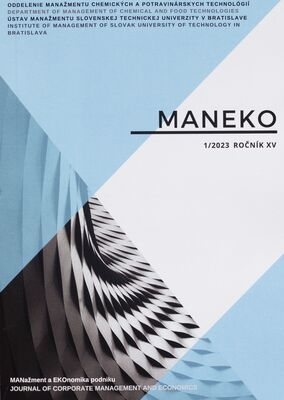 Maneko : journal of corporate management and economics.
