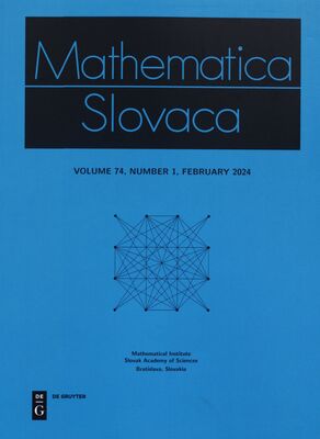 Mathematica slovaca.