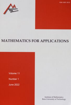 Mathematics for applications.