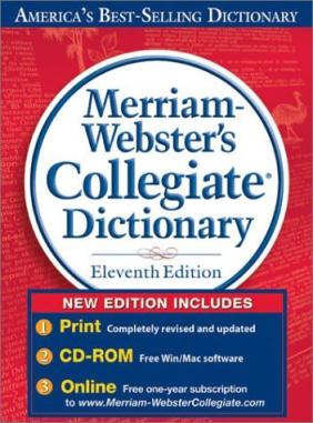 Merriam-Webster´s collegiate dictonary