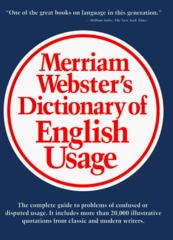 Merriam-Webster´s dictionary of English usage