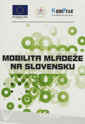 Mobilita mládeže na Slovensku : výskum /