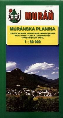 Muráň ; Muránska planina turistická mapa /.