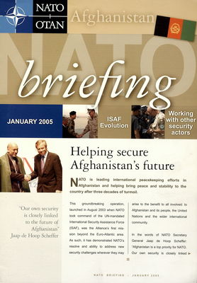 NATO briefing. January 2005, Helping secure Afganistan´s future