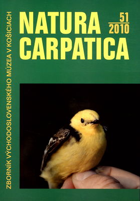 Natura Carpatica. LI/2010 /