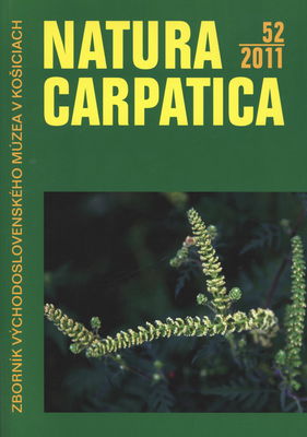 Natura Carpatica. LII/2011 /